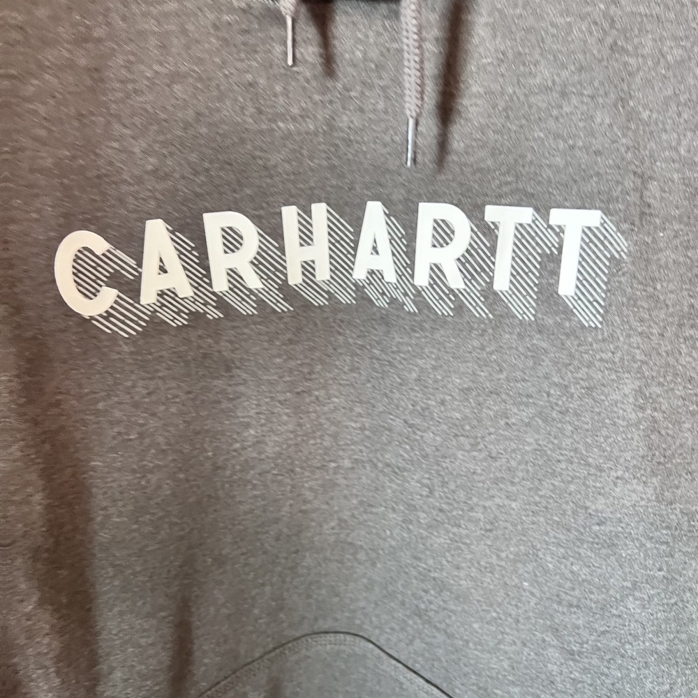 CARHARTT-Men's Rain Defender Dark Gray Hoodie Size 3XL NWT - Picture 11 of 16